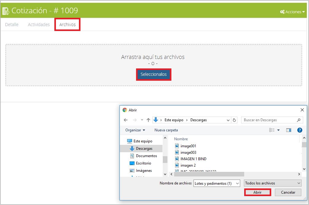 Almacenamiento (Archivos)